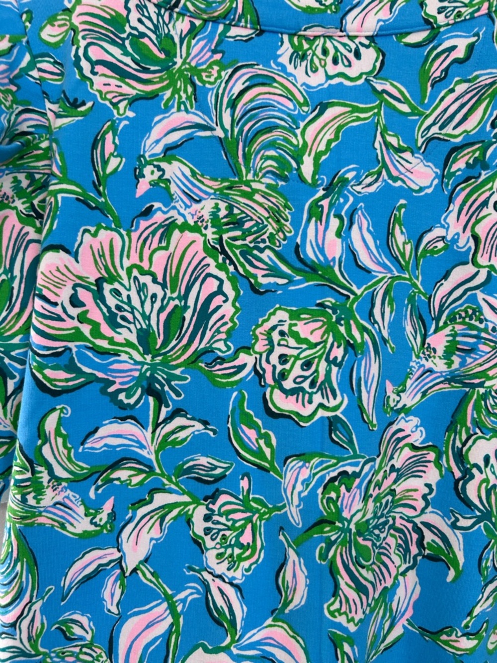 Lilly Pulitzer Harriet Elbow Sleeve Dress in "Cumulus Blue Chick Magnet" S - Picture 8 of 14